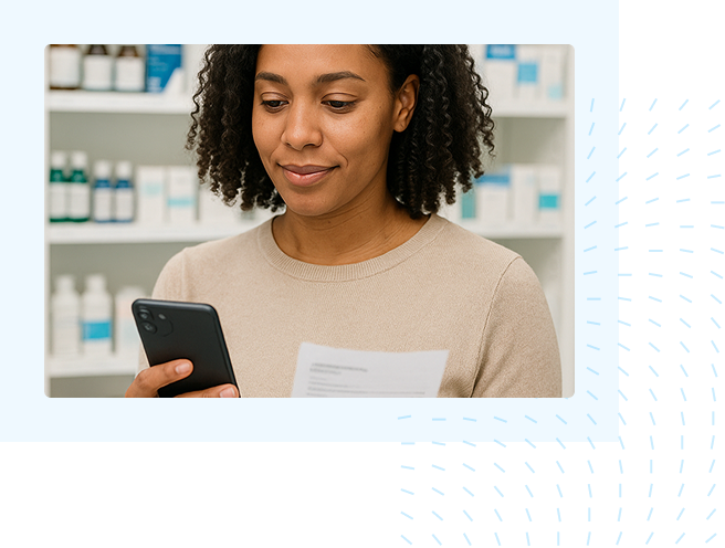 Search medication on phone